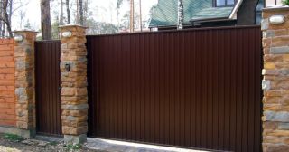 Купить откатные ворота консольные Алексеевка, цена от 2849 руб.