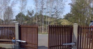 Купить распашные ворота из штакетника Алексеевка, цена от 2796 руб.
