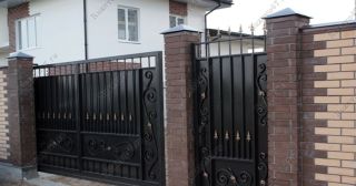 Купить распашные ворота кованные Алексеевка, цена от 4906 руб.
